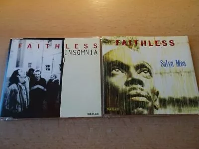 2 Maxi CD Set Faithless: Insomnia + Salva Mea - 90s Kult • £7.79