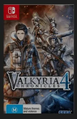 Valkyria Chronicles 4 NINTENDO Switch Games Rare Preowned By SEGA • $59.99