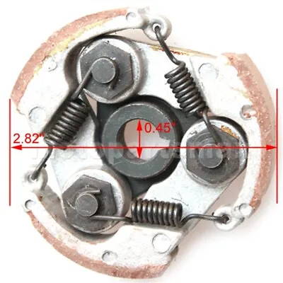 Clutch With Springs Set For 2 Stroke 47cc 49cc Pocket Mini Bike Kids ATV Quad • $10.40