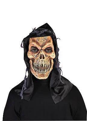 $12 • Buy Adult Hooded Reaper  Vinyl Costume Mask 