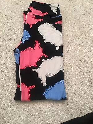 Lularoe US Map Holiday OS Leggings 4th Of July • $9.99