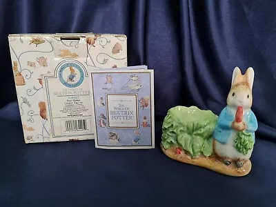 Beatrix Potter Peter Rabbit Ceramic Egg Cup New In Box Easter Gift • £12.99