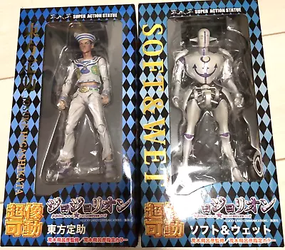 Super Action Statue Josuke Soft & Wet Figure Set JoJo's Bizarre Adventure Part 8 • $129.79