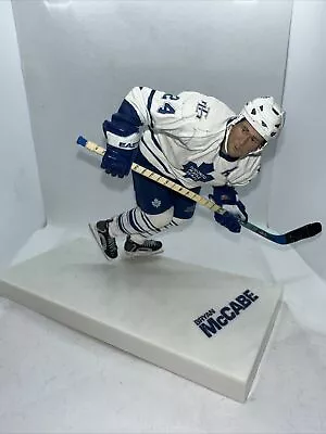 Bryan McCabe Toronto Maple Leafs White Jersey NHL Series 13 McFarlane • $9