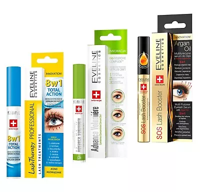 £5.29 • Buy Eveline Eyelash Restorative Conditioner Serum Eyelashes Growth Lash SOS Booster