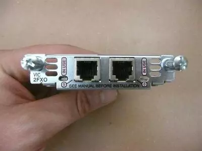 Cisco VIC-2FXO Module • $99