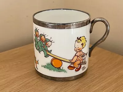 £695 • Buy Superb Art Deco 1926 Shelley Pottery Mabel Lucie Attwell Silver Boo Boo Mug 