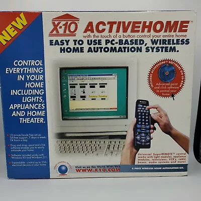 Vintage New Active Home 6 Piece Wireless Whole House Automation X-10® 1997  • $19.90