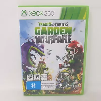 Plants Vs Zombies Garden Warfare - Microsoft Xbox 360 - PAL - NO MANUAL • $12.97