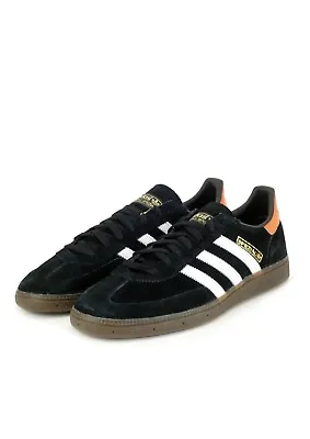 Adidas Originals Handball Spezial Men's Trainers Shoes Sneakers Black U.K. 9 • £69.95