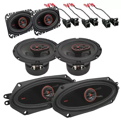 Door-Dash & Rear Pillar Coax Speakers For 1994-Up Chevy S-10 Pickup S10 Blazer • $149.99