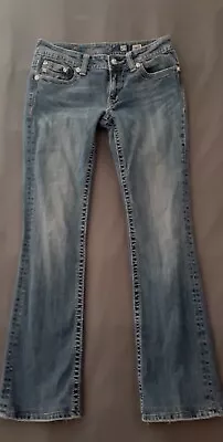 Miss Me Women’s Boot Cut Blue Jeans 29  Good Used JP6080b • $24.95