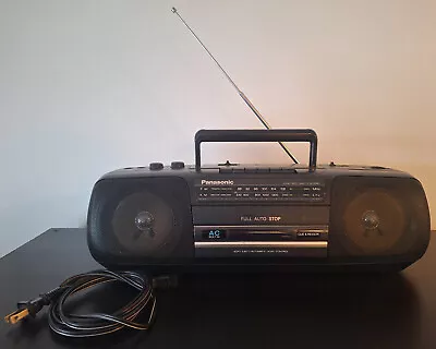 Panasonic RX-FS410 Stereo AM FM Radio Cassette Boombox Vintage Works READ • $50.88