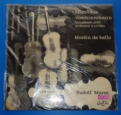 RUDOLF MAROS Symphonie Pour Orchestre A Cordes Musica Da Ballo  Qualiton SEALED • $12