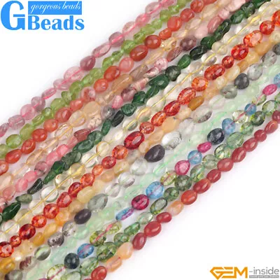 Wholesale 6x8mm Freeform Potato Nugget Beads For Jewelry Making Free Shipping • $8.45