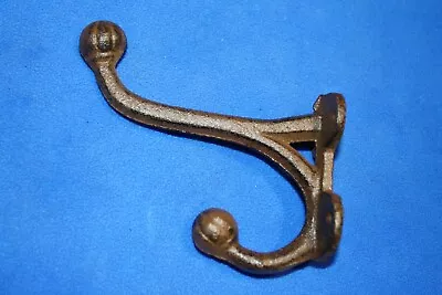 Rustic Elegance Mudroom Entryway Wall Hooks Cast Iron 5  Volume Priced H-45 • $19.15