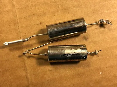 2 Vintage Tektronix Sprague Vitamin Q .1 Uf 600v PIO Guitar Amp Capacitors #C • $25