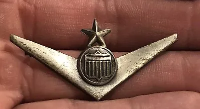 Vintage USAF Air Force ROTC Badge Wings Military Insignia Wing Pin Meyer • $14