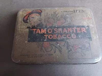 Vintage Stephen Mitchell & Son Tam O' Shanter Tobacco Tin (empty) • £10