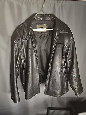 SouthWind Leather Coat Medium Soft Leather Vintage • $59.91