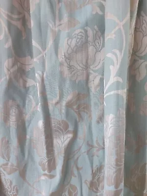 Large Vintage Floral Curtains • £130