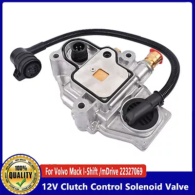 12V Clutch Control Solenoid Valve For Volvo Mack I-Shift /mDrive 22327069 • $110.29