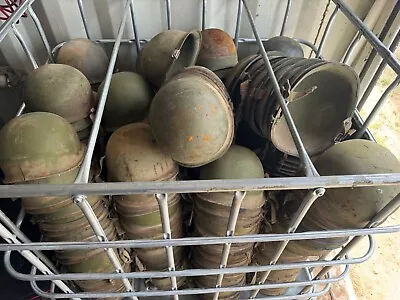 50 -US M-1 Helmet SHELL ONLY Army Green NR. • $0.99