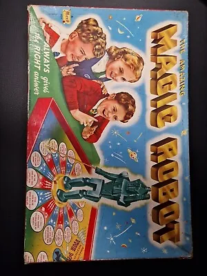 Vintage Merit The Amazing Magic Robot Board Game 1950/1960 • £24.85