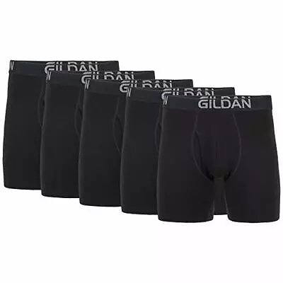 Gildan Men's Cotton Stretch Boxer Brief  Assorted Fit Types  Sizes  Colors  • $31.07