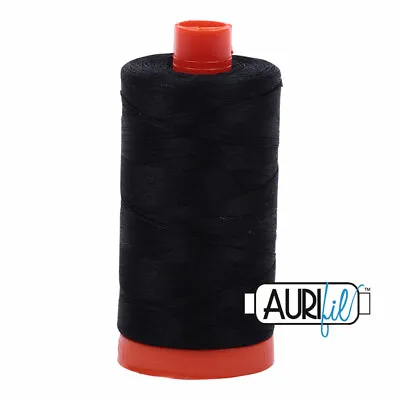 Aurifil Cotton Thread Mako 50wt Large Spool 1422 Yards/1300 Meters MK50SC6-2692 • $12.62