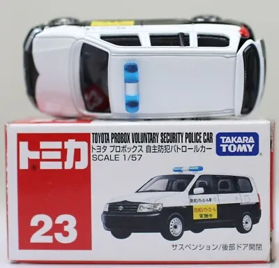 $18 • Buy Tomica No.023 TOYOTA PROBOX Voluntary Security Patrol Car (Box)