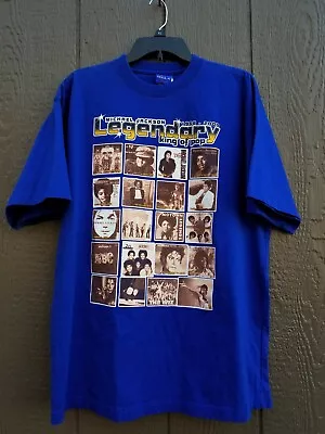 Michael Jackson Tshirt Size L Legendary King Of Pop Front And Back Print • $10.99