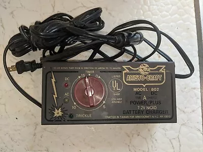 Aristo-Craft Model 802 AC DC NICAD RC Car Truck Boat Battery Charger Vintage • $14.99