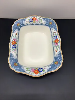 SUPER RARE Antique J&G Meakin SOL The Montrose Rectangle Serving Bowl EUC • $44.99