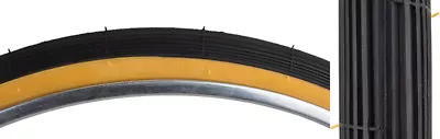 Sunlite K23 Street S-5/6 Tire 26x1-3/8 Black/Gum - Fits S5/6 (597 ISO) Rims • $55.22