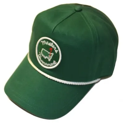 2023 MASTERS (GREEN) RETRO ROPE PATCH Logo Golf Hat From AUGUSTA NATIONAL • $64.95