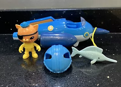 Octonauts Gup R With Kwazii Figure And Sailfish + Helmet Rare Set • £14.99