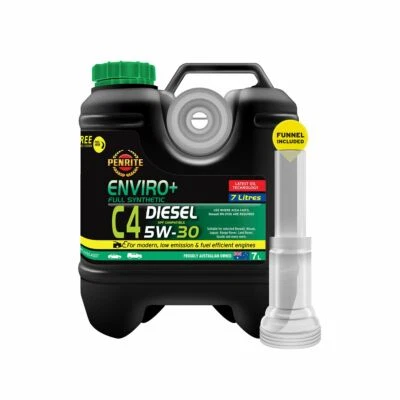 $87.95 • Buy Penrite Enviro+ C4 5W-30 Synthetic Engine Oil 7L EPLUSC4007