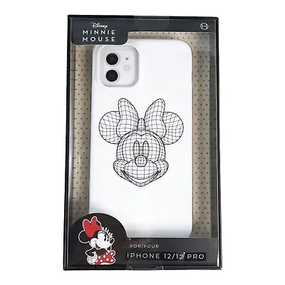 Disney Minnie Mouse Apple IPhone 12 /12 PRO Case Cover Protective Slim Habitu • $18.88