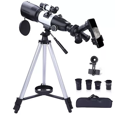 Astronomical Telescope 3X Extender + Mobile Phone Holder + Storage Bag Package • $100.09