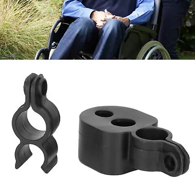 2x Walking Stick Holder For Wheelchair Bracket Electric Scooter Accessories • $11.12