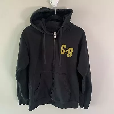 Green Day Revolution Radio Graphic Mens Size S Black Hoodie Full Zip Jacket • $39.99