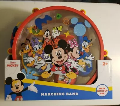 New Disney Junior Mickey Mouse Party Band Drum 10 Piece Set Musical Instruments • $24.99