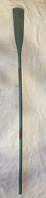 Vintage Green Boat Paddle 6 Ft Cracked #3 @W • $30