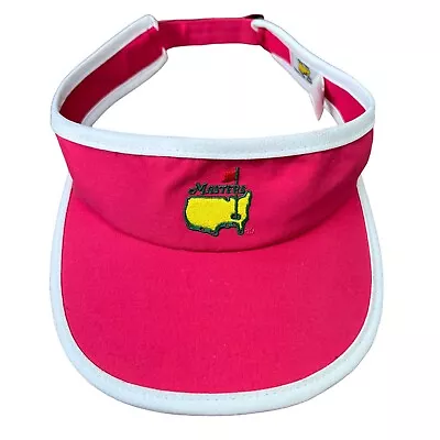 Masters Augusta National Ladies Fit Visor NEW Golf Hat Pink American Needle • $20