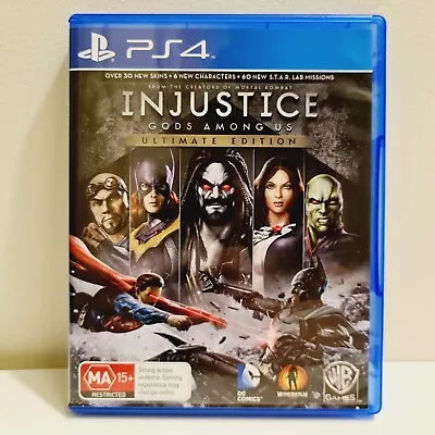 $14.99 • Buy Injustice Gods Among Us Ultimate Edition PS4 PlayStation 4
