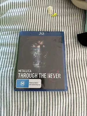 Metallica: Through The Never (Blu-ray 2013) Rock Music + Free Postage • $15.99