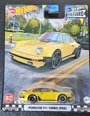 Hot Wheels Premium Boulevard PORSCHE 911 TURBO (930). Ships Free! • $21.99