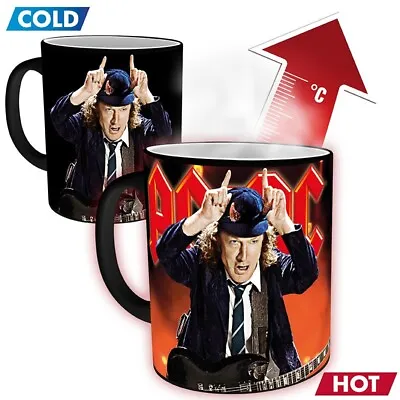 £12.95 • Buy Official Acdc Heat Changing Magic Coffee Mug Cup New In Gift Box