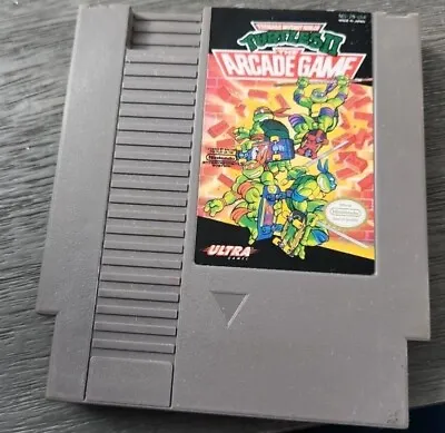 Nintendo Entertainment System NES TMNT II 2 The Arcade Game. Cartridge • $20